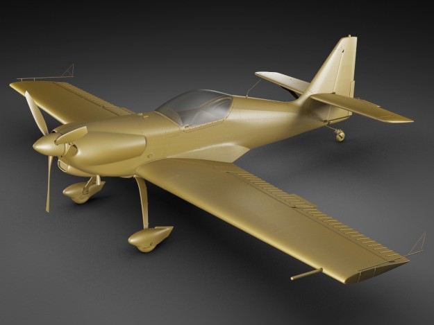 Zlin Z50 LS 3D model_15