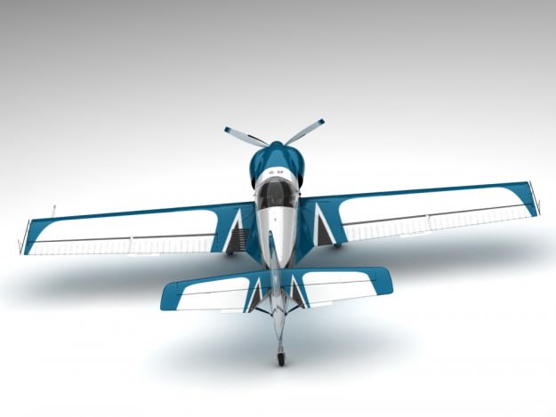 Zlin Z50 LS 3D model_5