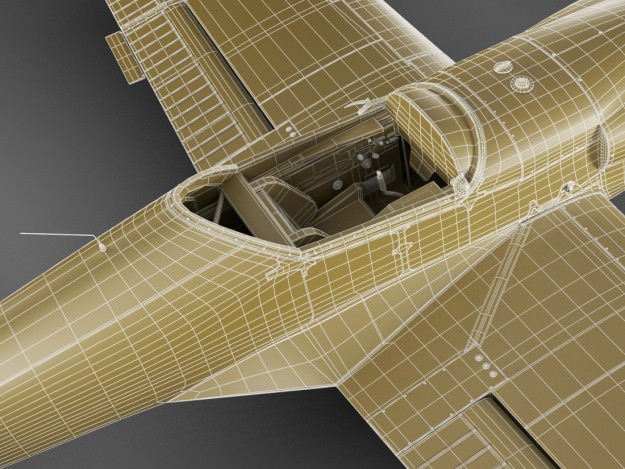 Zlin Z50 LS 3D model_22