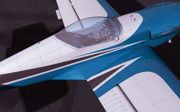 Zlin Z50 LS 3D model_9