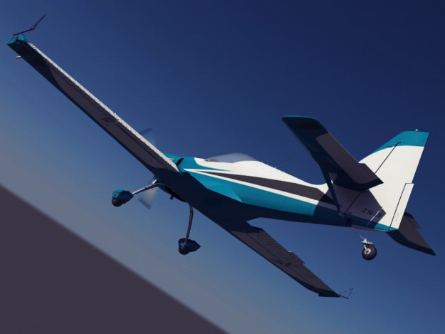 Zlin Z50 LS 3D model_14