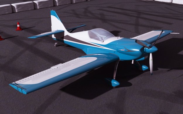 Zlin Z50 LS 3D model_6