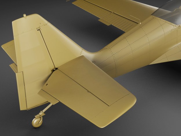 Zlin Z50 LS 3D model_16