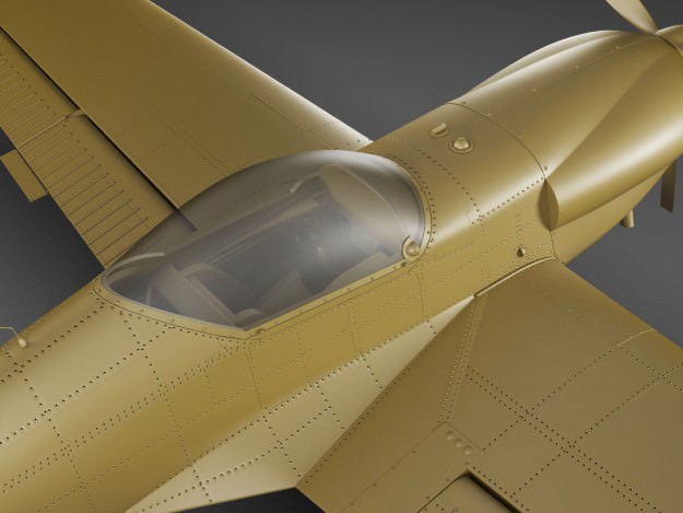 Zlin Z50 LS 3D model_17