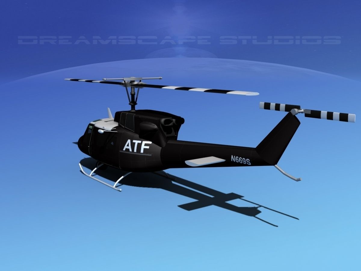 Bell 212 ATF 3D model_11