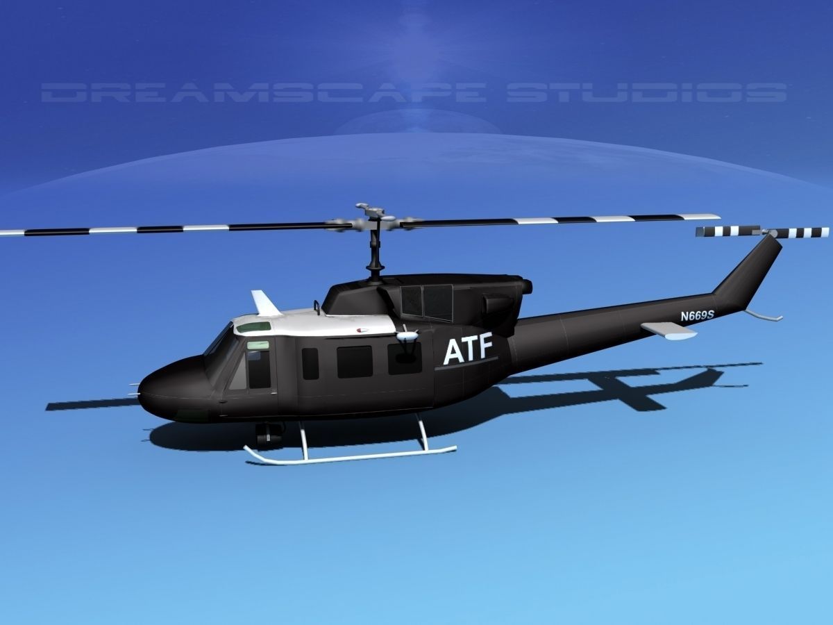 Bell 212 ATF 3D model_13