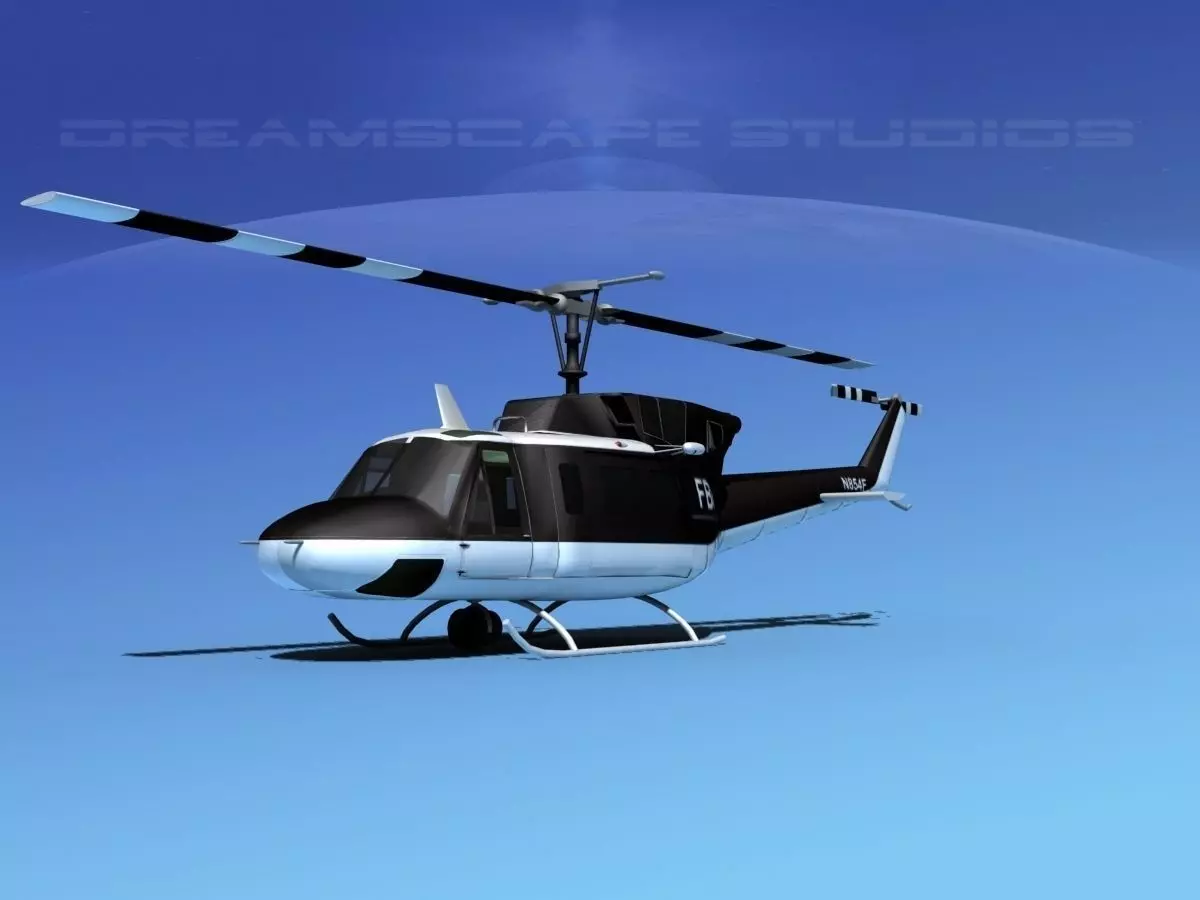 Bell 212 FBI 3D model_0