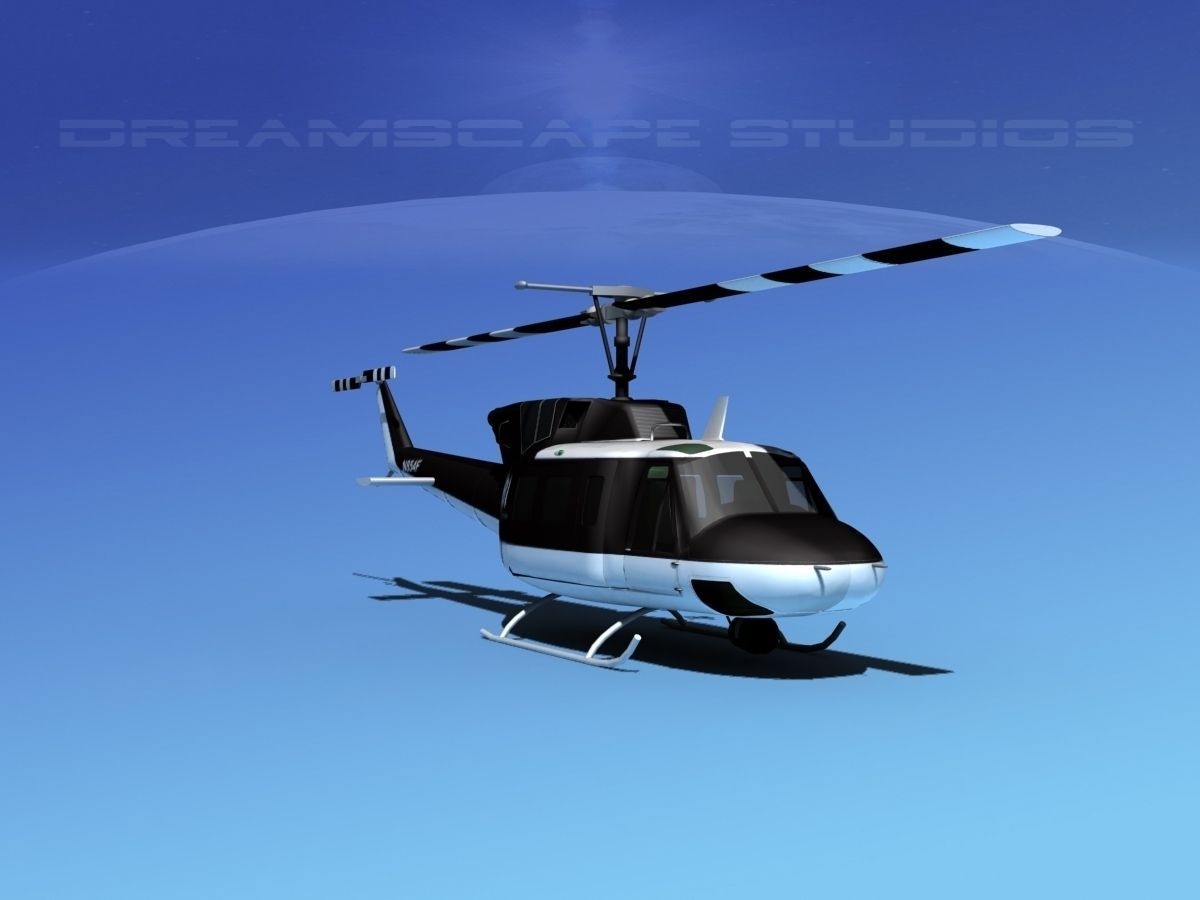 Bell 212 FBI 3D model_3