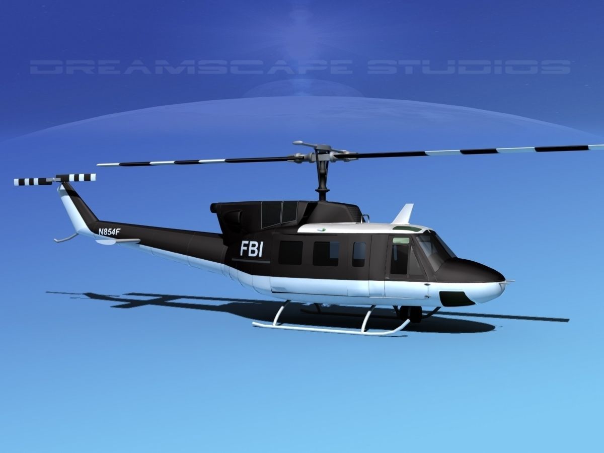 Bell 212 FBI 3D model_4
