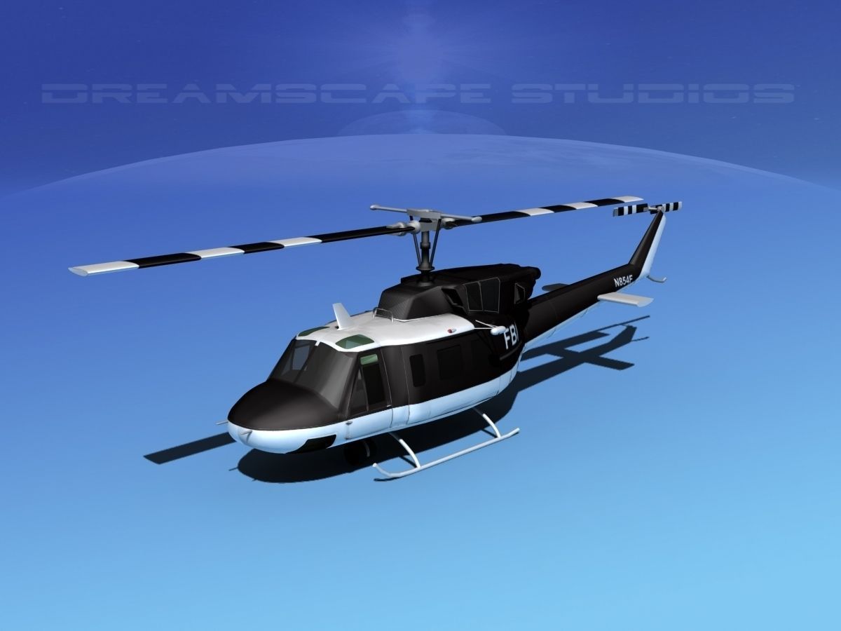 Bell 212 FBI 3D model_12