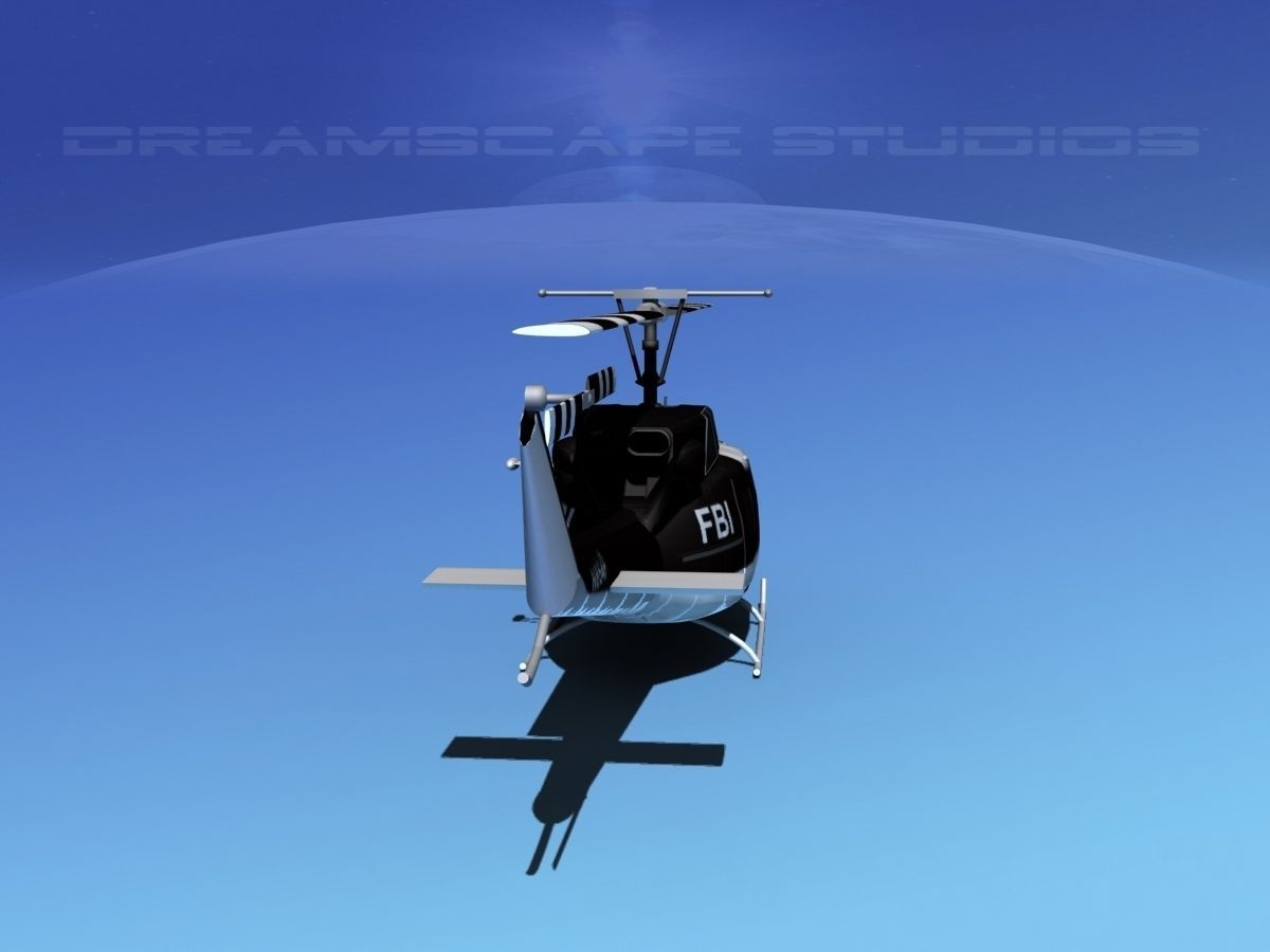 Bell 212 FBI 3D model_7