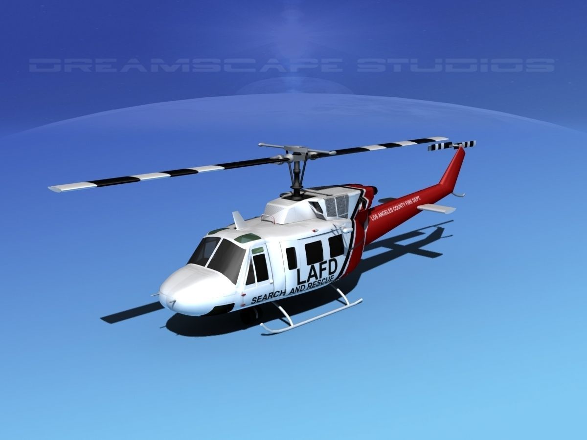 Bell 212 LAFD 3D model_15