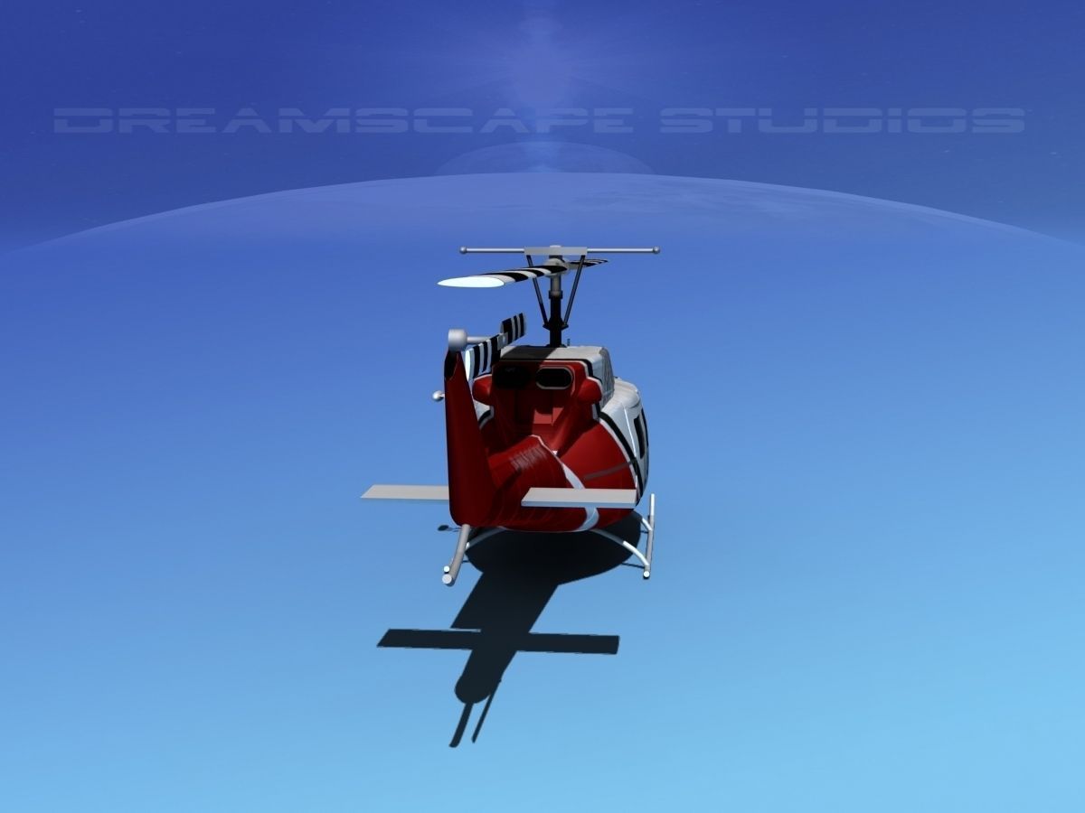 Bell 212 LAFD 3D model_10