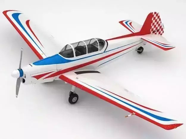 Zlin 526 F 3D model