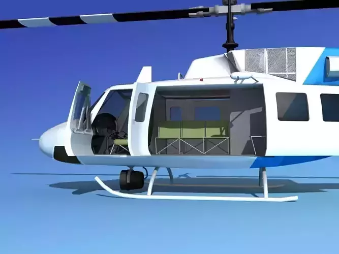 Bell 212 V21 Unmarked