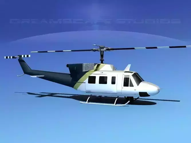 Bell 212 V28 Unmarked