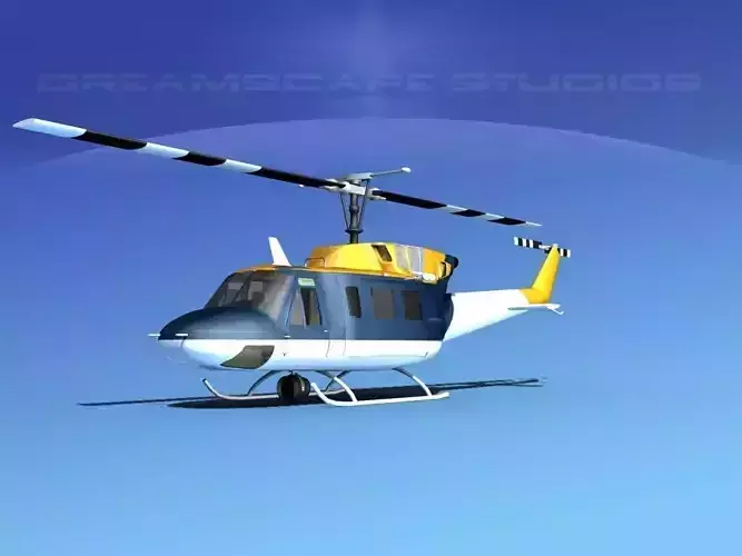 Bell 212 V29 Unmarked