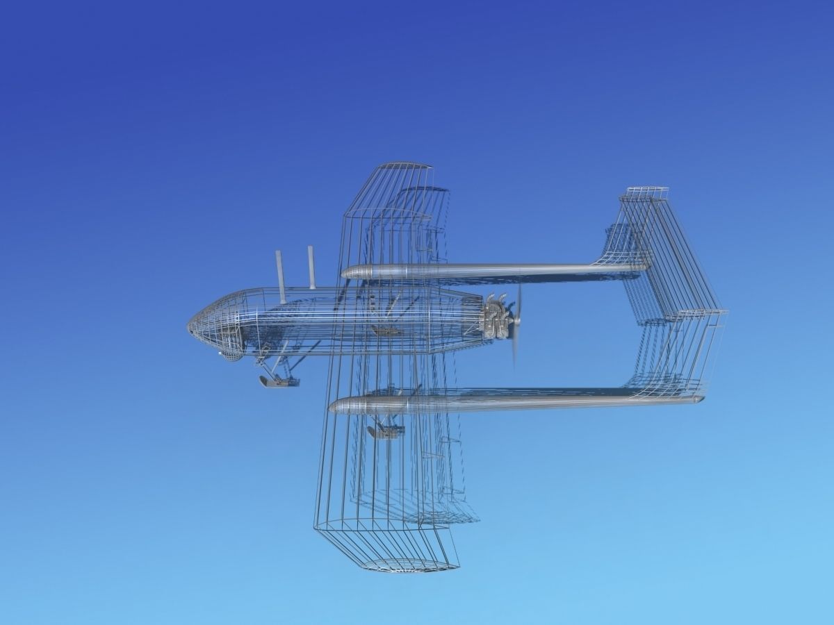 Mohajer 4 Drone V04 3D model_12