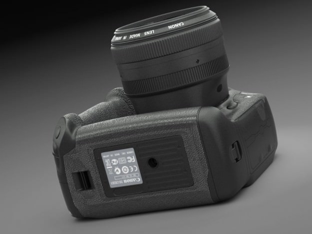 Canon Eos 1D-x DSLR Camera 3D model_10