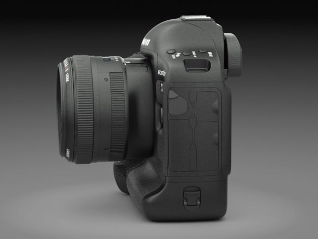 Canon Eos 1D-x DSLR Camera 3D model_2