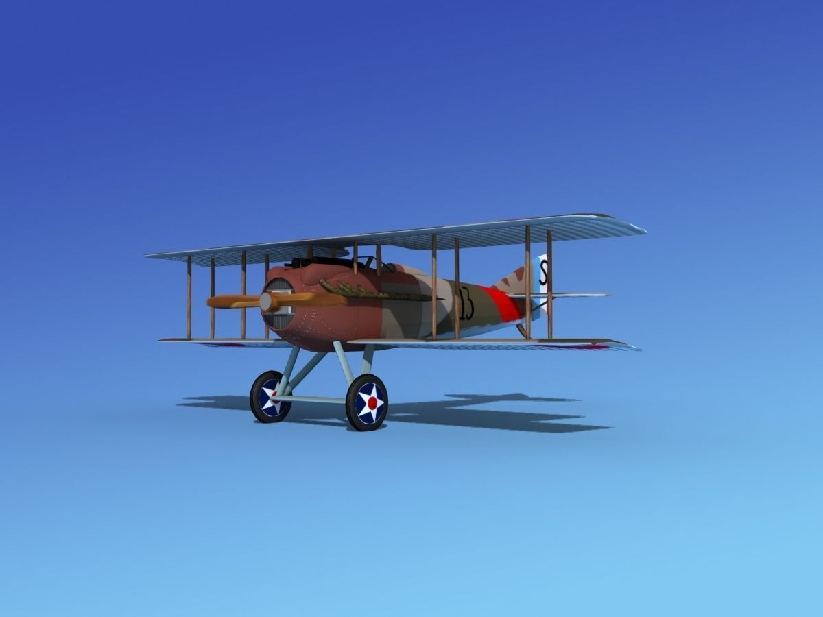 SPAD VII 3D model_1