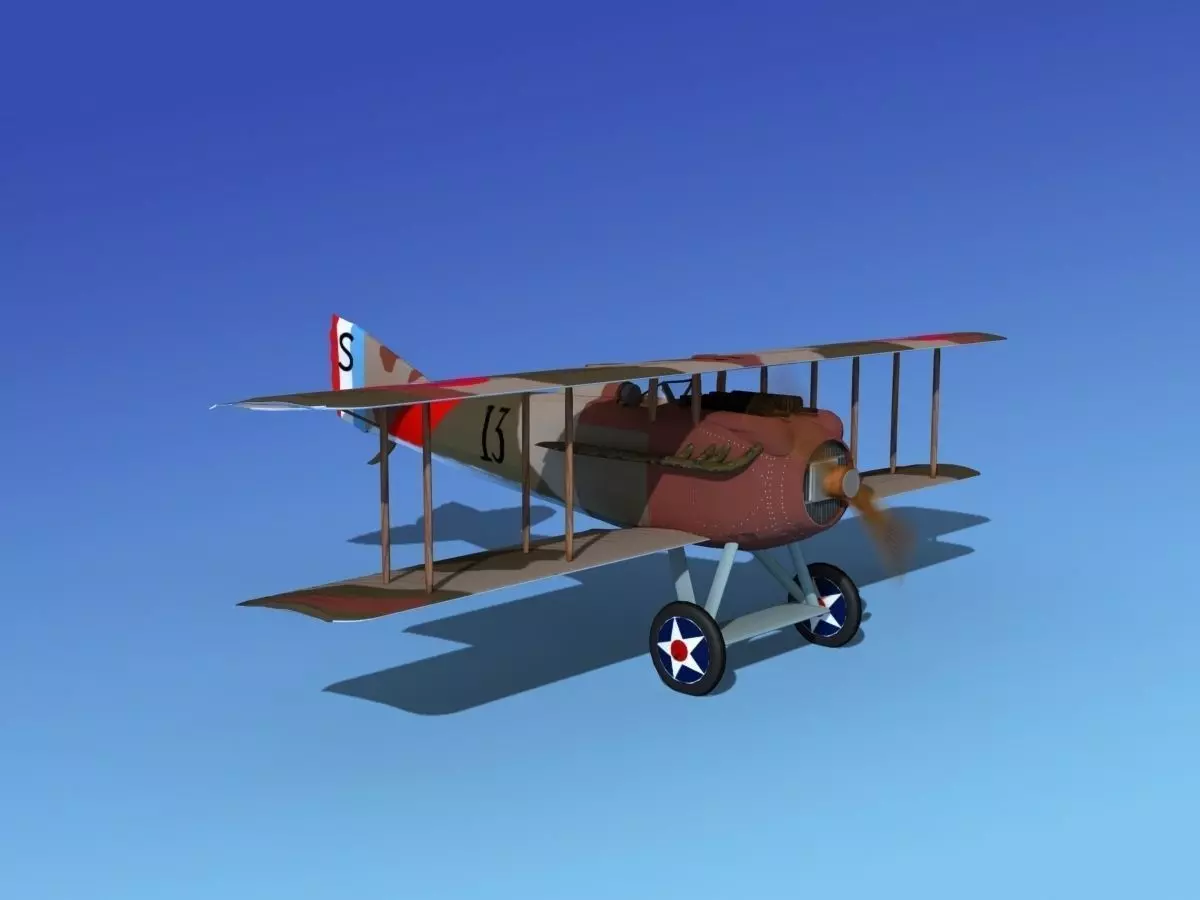SPAD VII 3D model_0