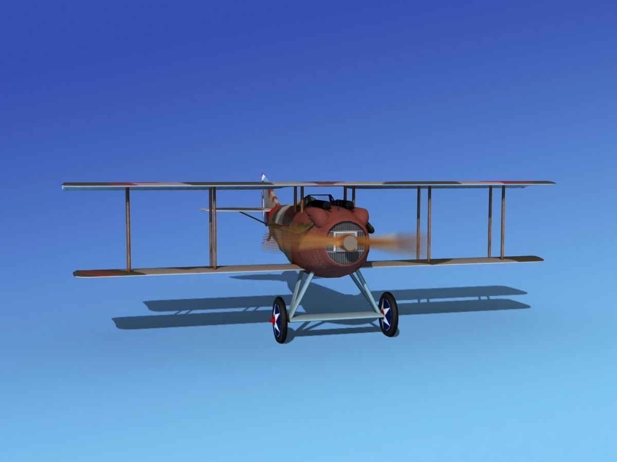 SPAD VII 3D model_3