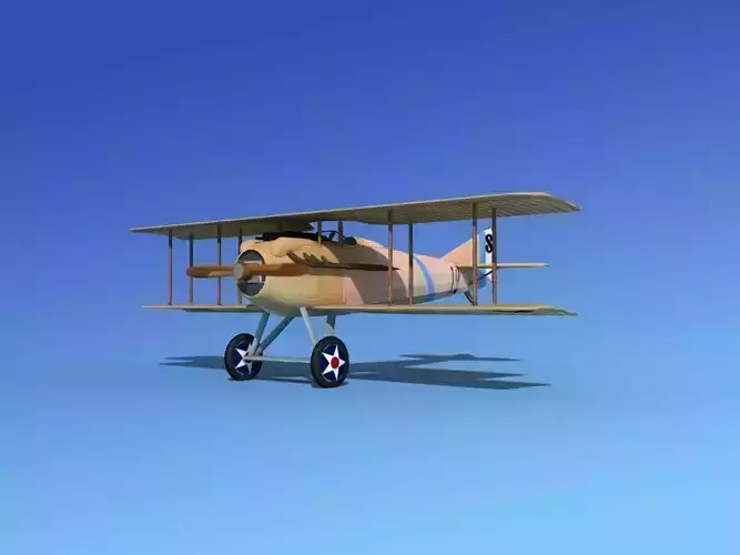 SPAD VII 3D model SPAD VII 3D model