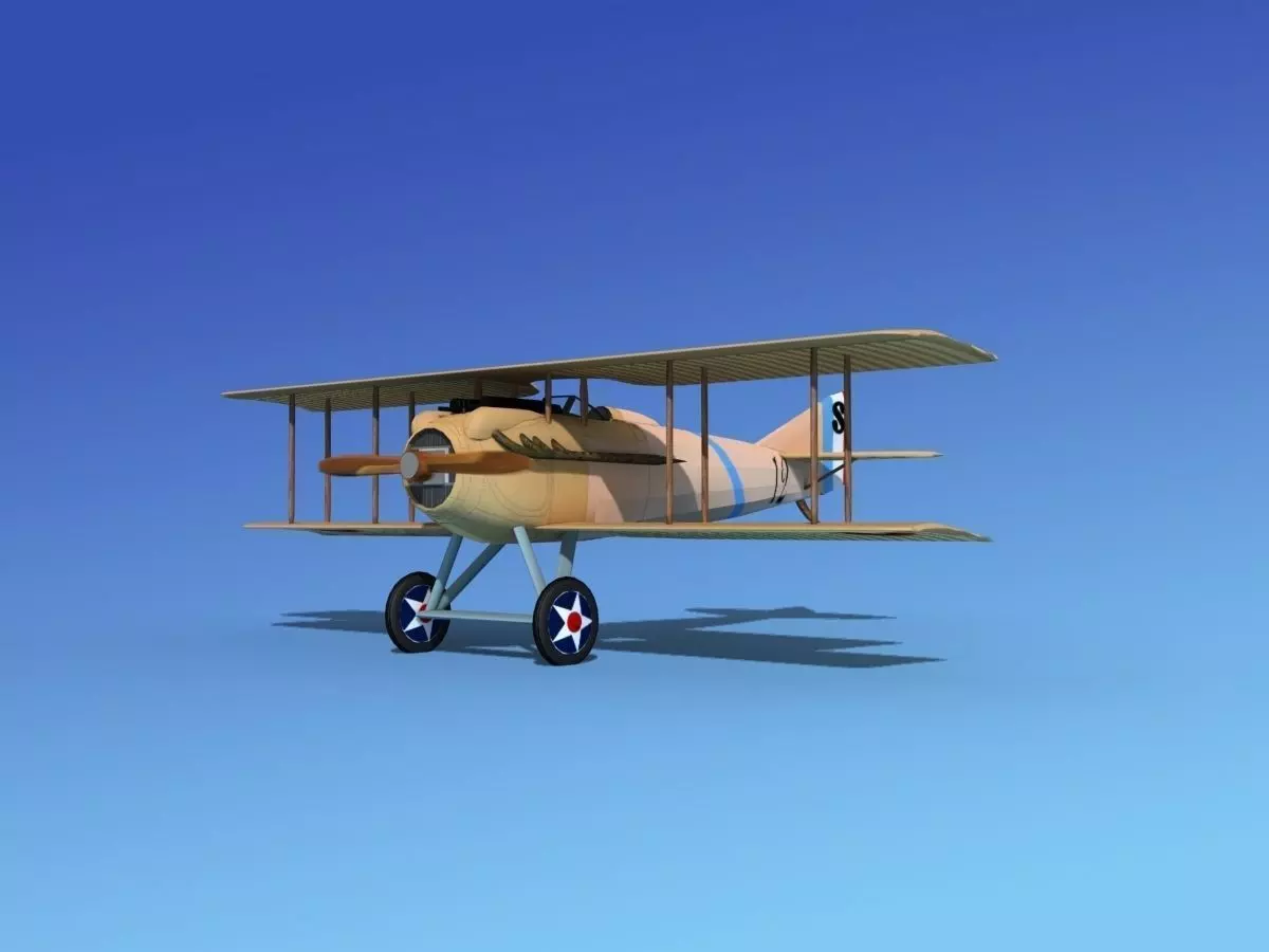 SPAD VII 3D model_0