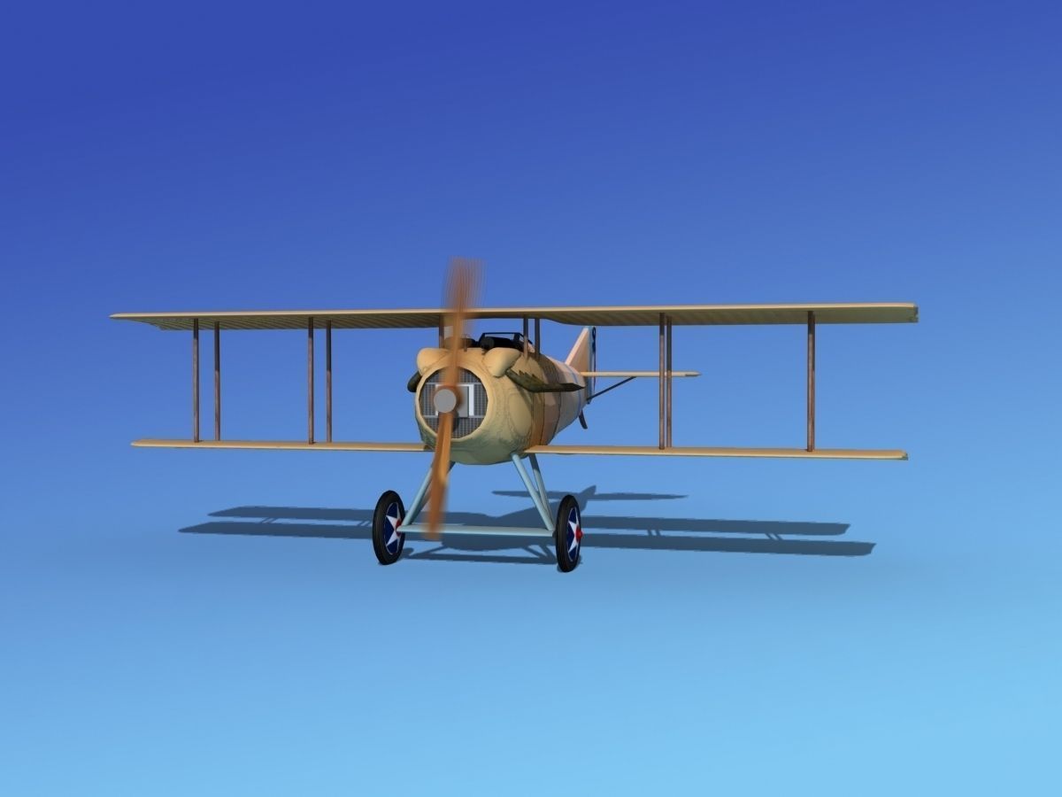 SPAD VII 3D model_1
