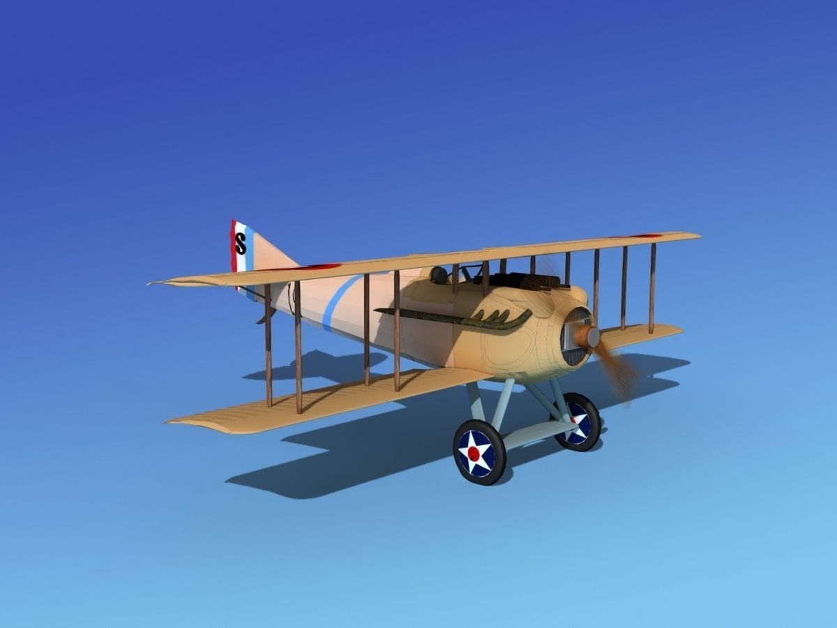 SPAD VII 3D model_3