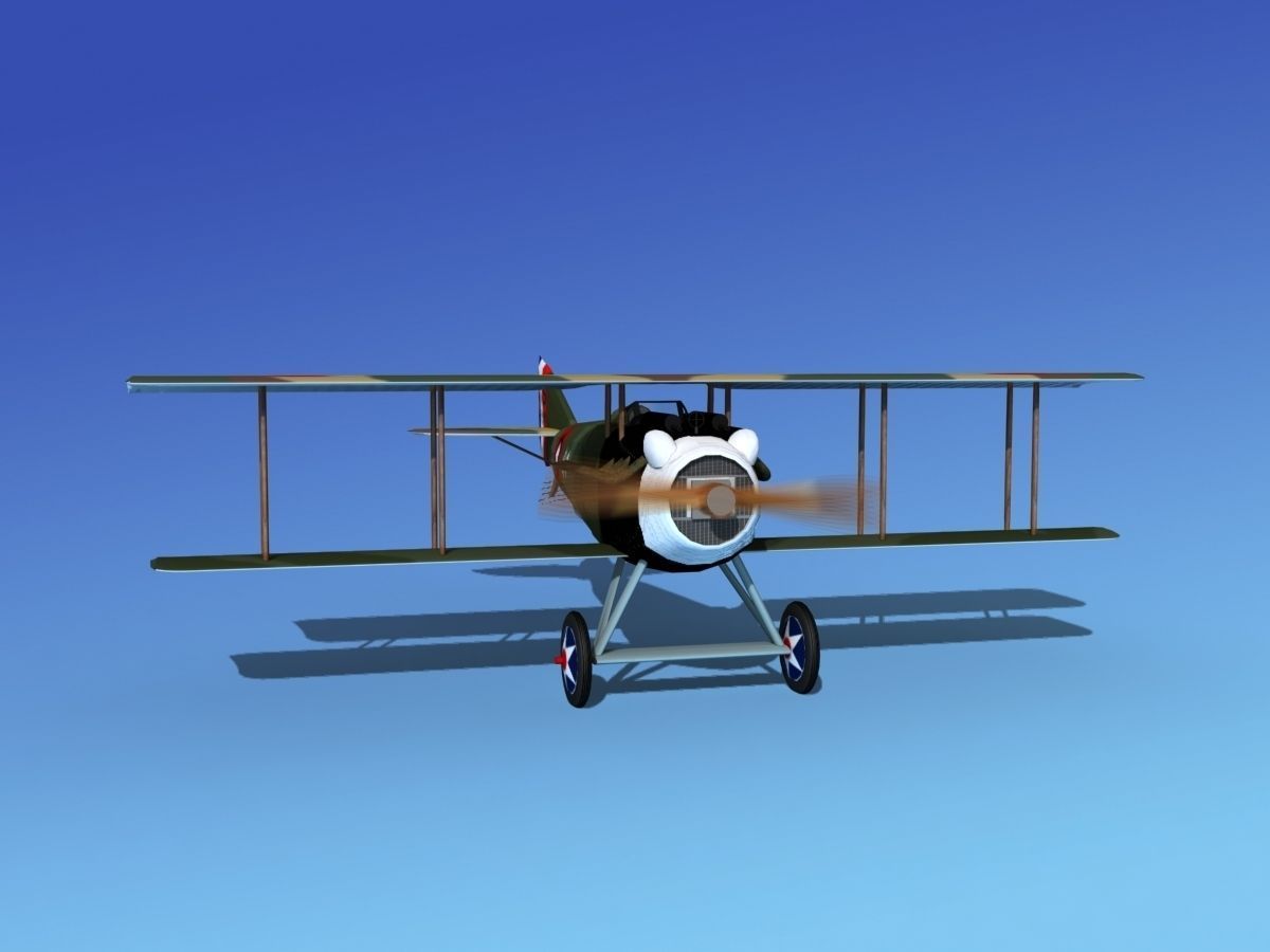 SPAD VII 3D model_3