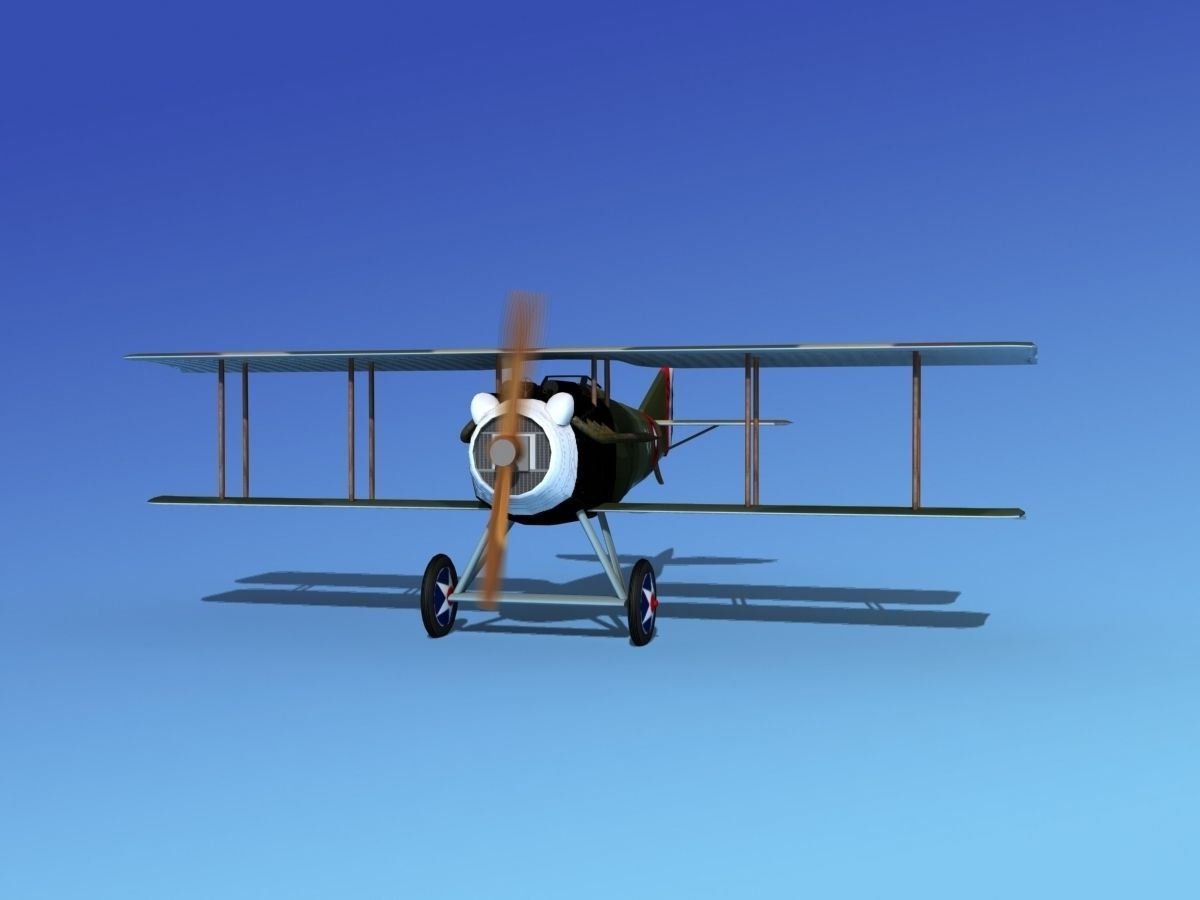 SPAD VII 3D model_2