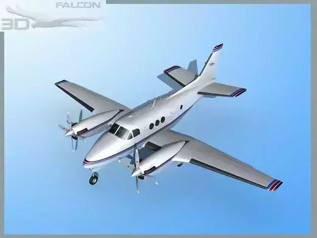 Falcon3D E90 King Air F04