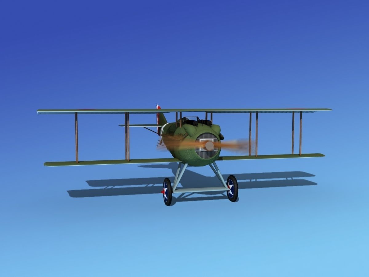 SPAD VII 3D model_3