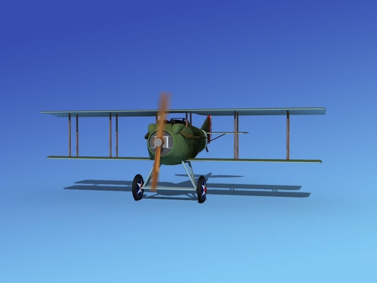 SPAD VII 3D model_1