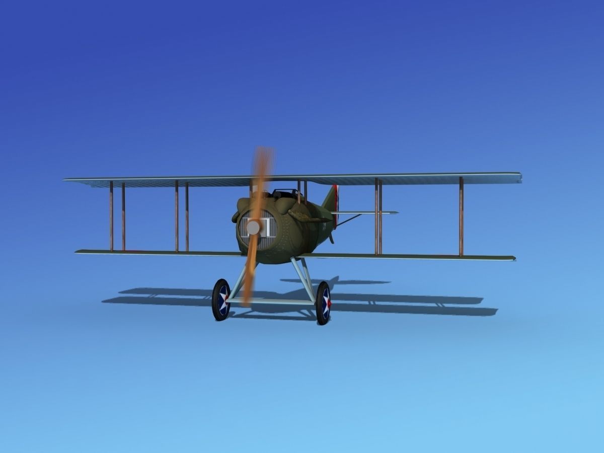 SPAD VII 3D model_2