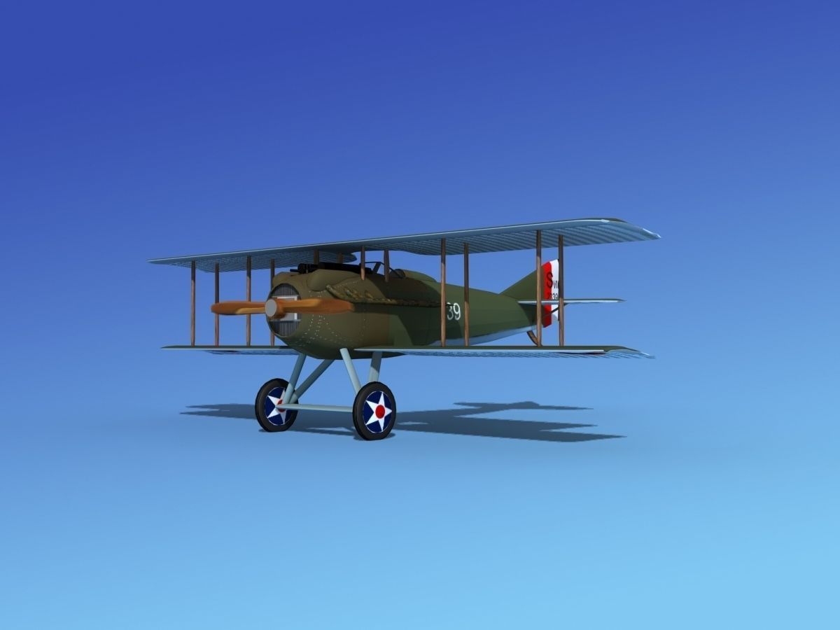 SPAD VII 3D model_1