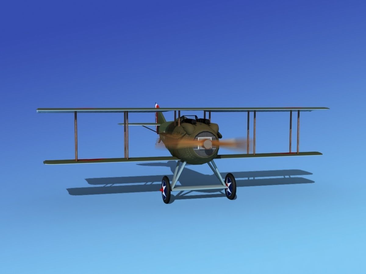 SPAD VII 3D model_3