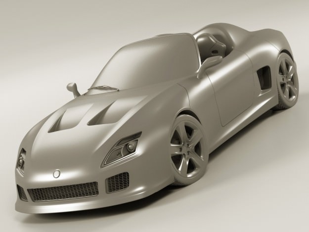 Concept Roadster Original Design 3D model_9