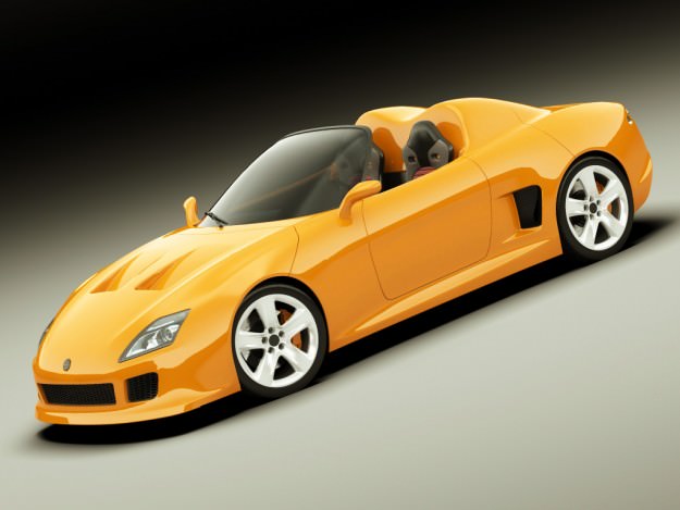 Concept Roadster Original Design 3D model_7