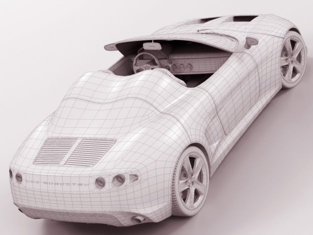 Concept Roadster Original Design 3D model_13