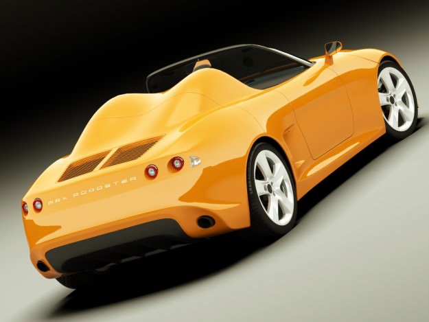 Concept Roadster Original Design 3D model_1