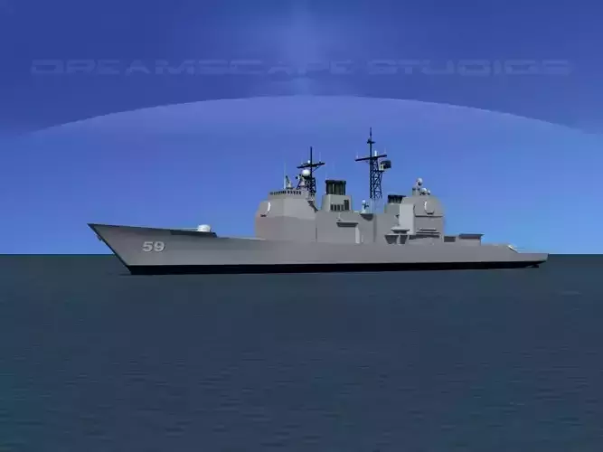 Ticonderoga Class Cruiser CG59 USS Princeton
