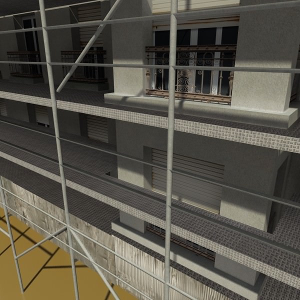 Building with covering 3D model_7
