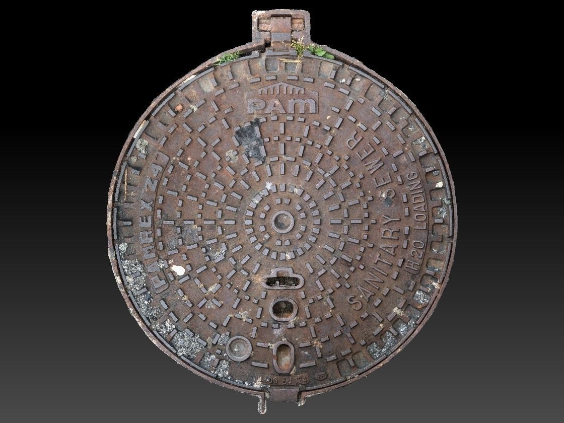 Pamrex Utility Cover 3D model_3