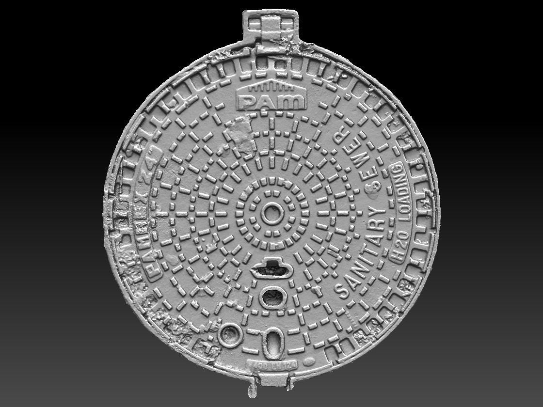 Pamrex Utility Cover 3D model_4