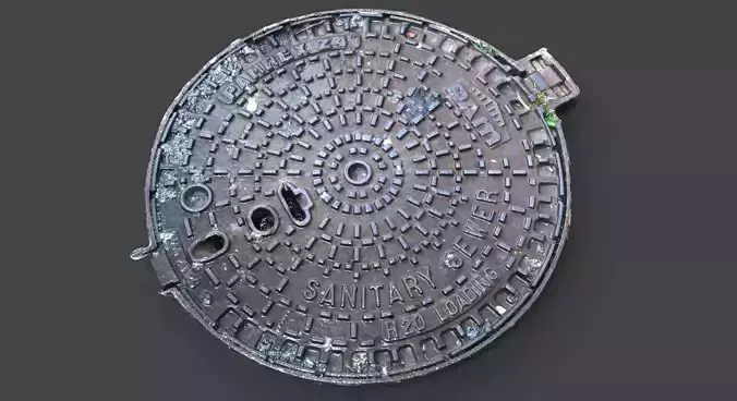Pamrex Utility Cover 3D model