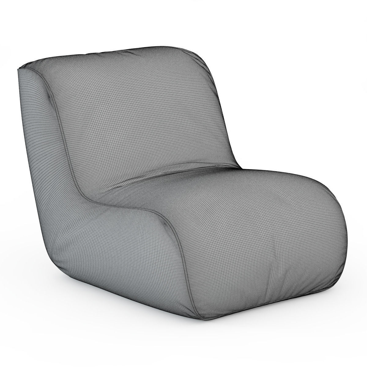 Armchair BIRBA 3D model_9