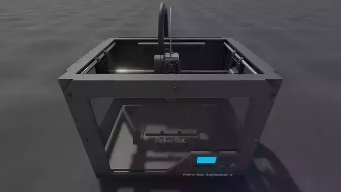 3d printer Low-poly 3D model